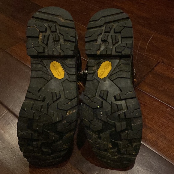 Women’s Quarry USA 7” Black Leather Gore-tex Vibraum Work Boot - Picture 9 of 10